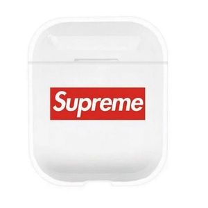 Supreme Apple AirPods 1st Gen Clear Plastic Case